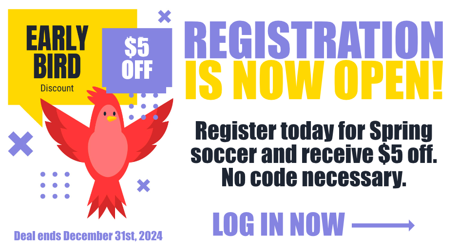 Early Bird Discount